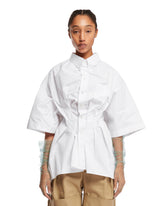 White Oversized Shirt - MAISON MARGIELA WOMEN | PLP | dAgency