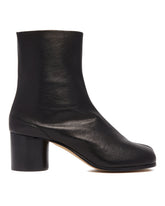 Black Leather Tabi Boots | PDP | dAgency