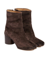 Brown Tabi Ankle Boots - MAISON MARGIELA WOMEN | PLP | dAgency