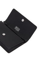 Black Four Stitches Wallet | PDP | dAgency