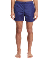 Blue Logoed Swim Shorts - Men's shorts | PLP | dAgency