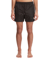 Black Logoed Swim Shorts - Men's shorts | PLP | dAgency