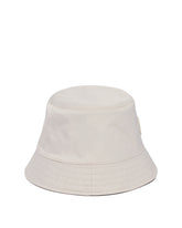 White Logoed Bucket Hat - MONCLER WOMEN | PLP | dAgency