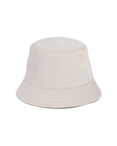 White Logoed Bucket Hat - MONCLER WOMEN | PLP | dAgency