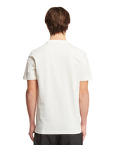 White Flocked T-Shirt | PDP | dAgency