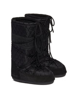 Icon Quilted Black Boots - MOON BOOT | PLP | dAgency