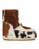 Icon Cow-Print Pony Boots | PDP | dAgency