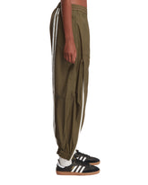 Green Striped Track Pants | PDP | dAgency