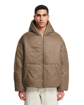 Green Hooded Padded Jacket - Men's jackets | PLP | dAgency
