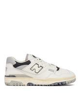 White And Gray 550 Sneakers - NEW BALANCE | PLP | dAgency