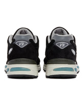 Black 991 V2 Sneakers | PDP | dAgency