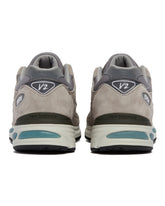 Gray 991v2 Sneakers | PDP | dAgency