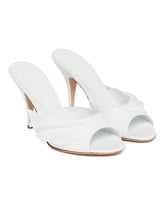 White Sculpted Mules - Women's sandals | PLP | dAgency