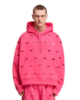 Nike x Jacquemus Pink Swoosh Hoodie - Men's sweatshirts | PLP | dAgency