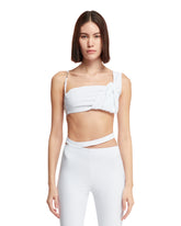 Nike x Jacquemus White Asymmetrical Top - NIKE WOMEN | PLP | dAgency