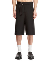 Black Belted Bermuda Shorts - Men's shorts | PLP | dAgency