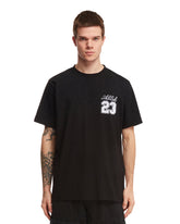 Black Embroidered T-Shirt - OFF-WHITE MEN | PLP | dAgency