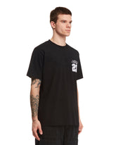 Black Embroidered T-Shirt | PDP | dAgency