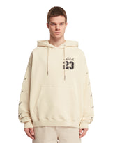 White Embroidered Hoodie - OFF-WHITE MEN | PLP | dAgency
