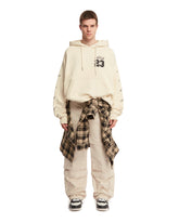 White Embroidered Hoodie - OFF-WHITE | PLP | dAgency