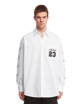 White Embroidered Shirt - OFF-WHITE | PLP | dAgency