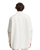 White Cotton Shirt Jacket | PDP | dAgency
