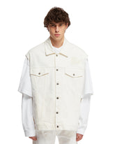 White Sleeveless Jacket - Men's vests | PLP | dAgency