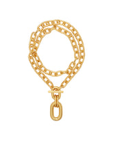Golden XL Link Necklace - PACO RABANNE WOMEN | PLP | dAgency