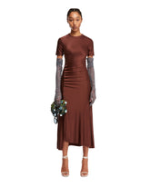 Brown Drape Dress - Women's dresses | PLP | dAgency