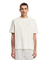 White Emblem T-Shirt - PALM ANGELS | PLP | dAgency