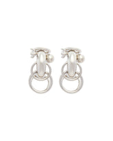 Silver Pierced Hoops Earrings | PDP | dAgency