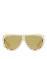 White Gambia Sunglasses - GIFT GUIDE FOR HER | PLP | dAgency