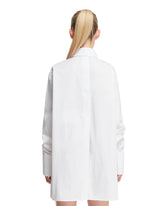 White Back Slit Shirt | PDP | dAgency