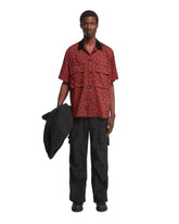 Red Contrasting Collar Shirt - Men's shirts | PLP | dAgency