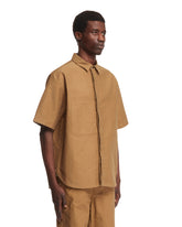 Beige Cotton Shirt | PDP | dAgency