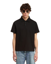 Black Cassandre Polo Shirt - Saint laurent men | PLP | dAgency