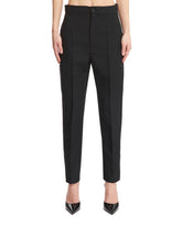 Black Tailored Trousers - Women's clothing | PLP | dAgency