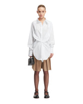 White Buttoned Oversized Shirt - new arrivals women's clothing | PLP | dAgency