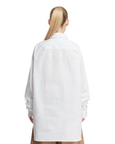 White Buttoned Oversized Shirt | PDP | dAgency