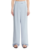 Blue Tailored Trousers - Women's trousers | PLP | dAgency