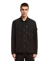 Black Zipped Overshirt - Men's shirts | PLP | dAgency