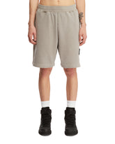 Gray Texturized Shorts - Stone Island men | PLP | dAgency