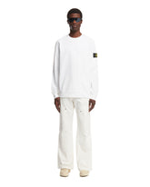 White Crewneck Sweatshirt | PDP | dAgency