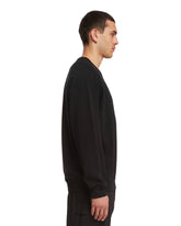Black Logoed Sweatshirt | PDP | dAgency