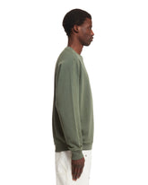 Green Logoed Sweatshirt | PDP | dAgency