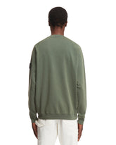 Green Logoed Sweatshirt | PDP | dAgency