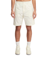 White Logoed Shorts - Stone Island men | PLP | dAgency