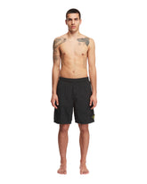 Black Logoed Shorts - Men's swimwear | PLP | dAgency