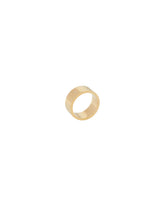 Golden Medium Flat Ring - Women's jewelry | PLP | dAgency