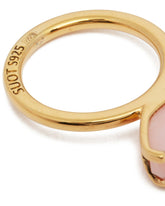 Half Cut Pink Opal Ring | PDP | dAgency